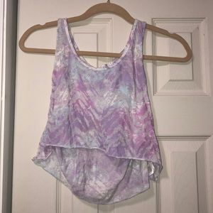 Cute multicolored crop top